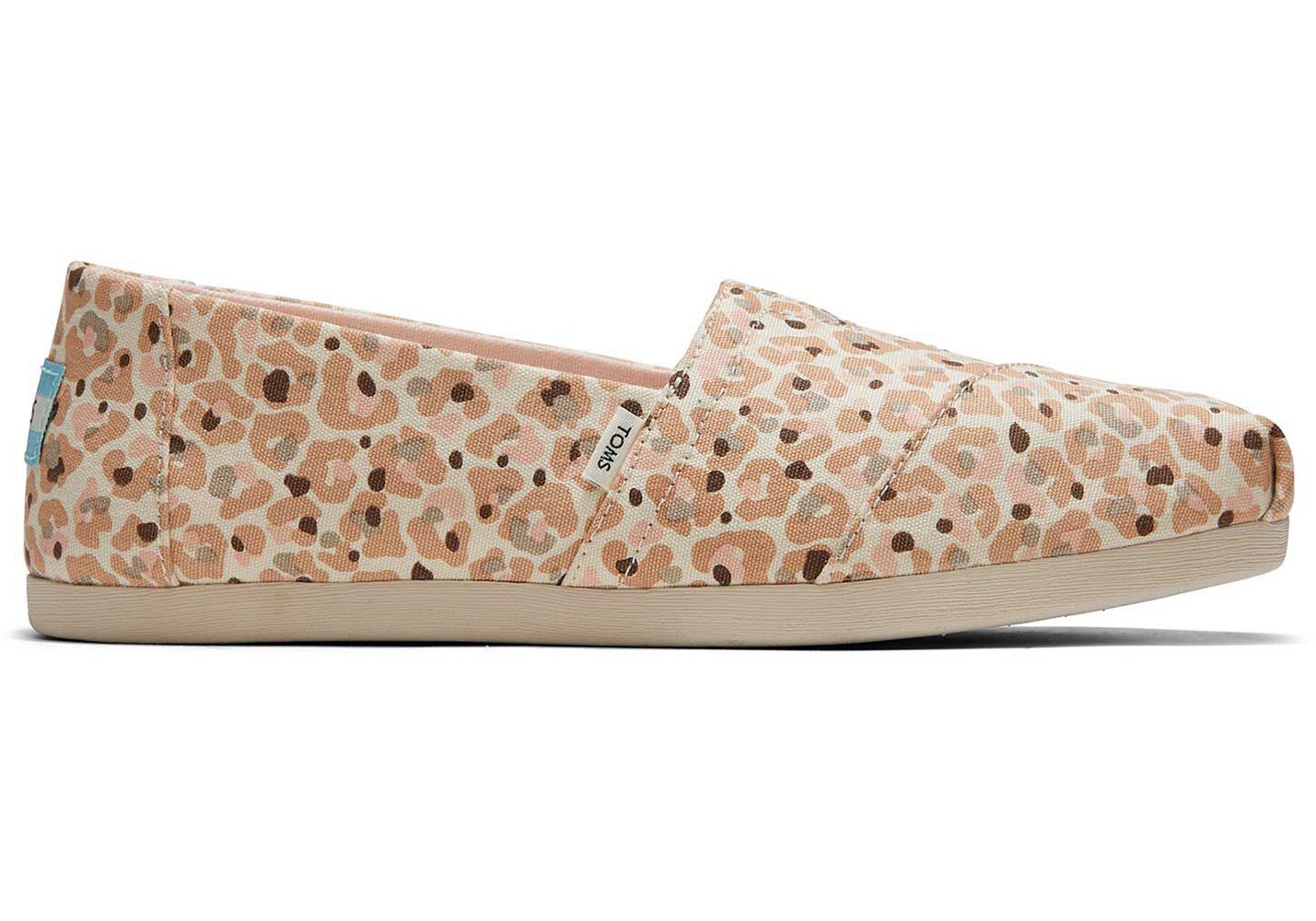 Toms Espadryle Damskie Pomarańczowe - Alpargata Cheetah - 94QVBUYDN